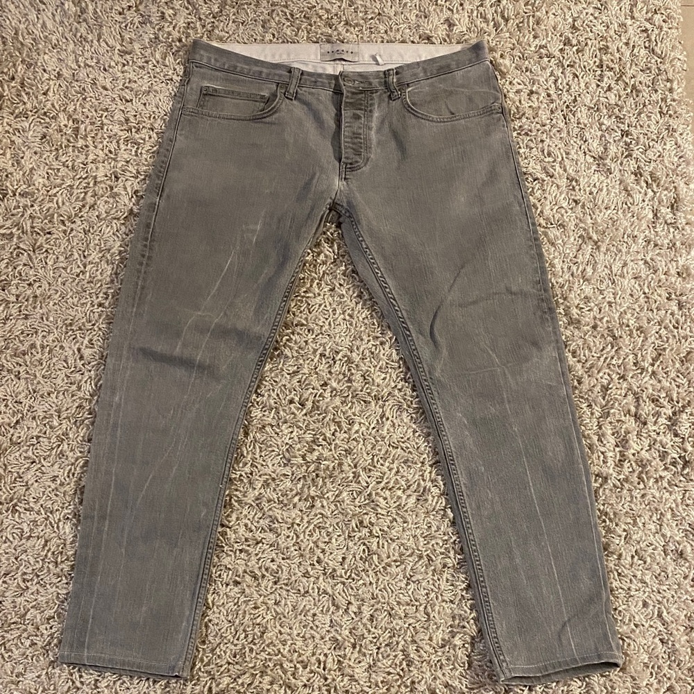Sandro Light Gray Denim Jeans 34
